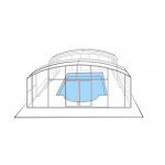 Павильон для бассейна Аврора 3,5 метра